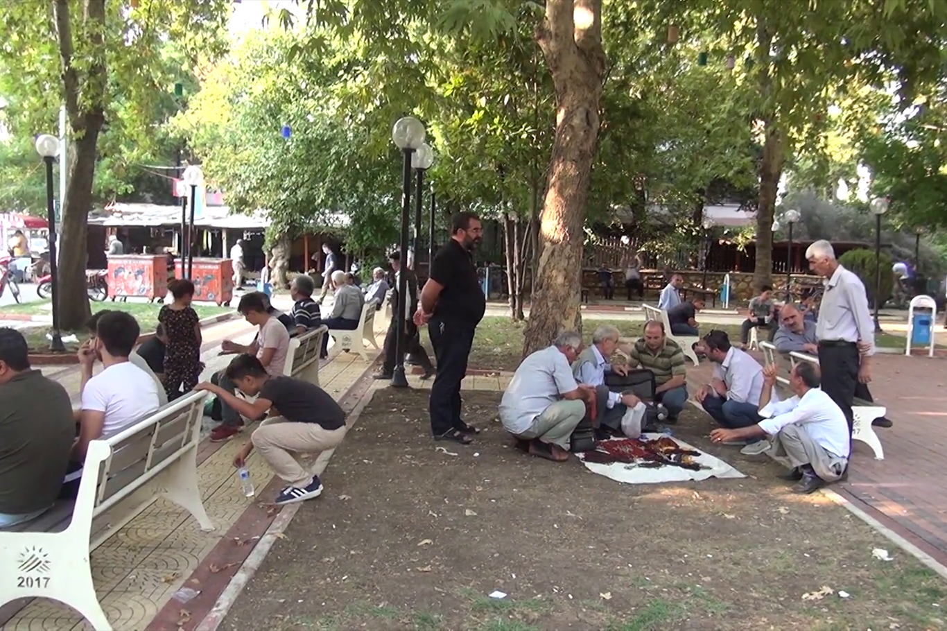 Yasak öncesi parkın durumu